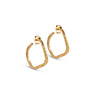ENAMEL Copenhagen Hoops, Sway Earrings 925S/GP/M