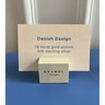 ENAMEL Copenhagen Material Info (Silver) Complimentary POS Display Danish Design