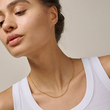 ENAMEL Copenhagen Halskæde, Simple Charm Necklaces 925S/GP