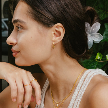 ENAMEL Copenhagen Øreringe, Belle Earrings Khaki