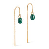 ENAMEL Copenhagen Øreringe, Eleanor Earrings 42 Petrol Green
