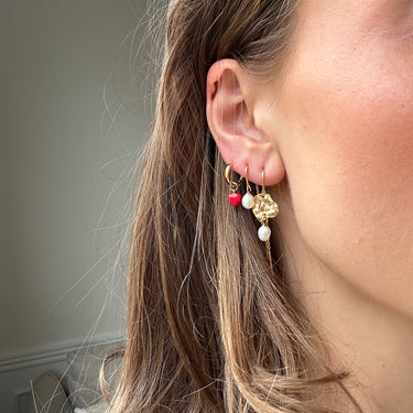 ENAMEL Copenhagen Øreringe, Eleanor Pearl Earrings Pearl