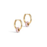 ENAMEL Copenhagen Øreringe, Enamel Tokens Flower Earrings Light Pink