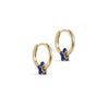 ENAMEL Copenhagen Øreringe, Enamel Tokens Star Earrings Navy Blue