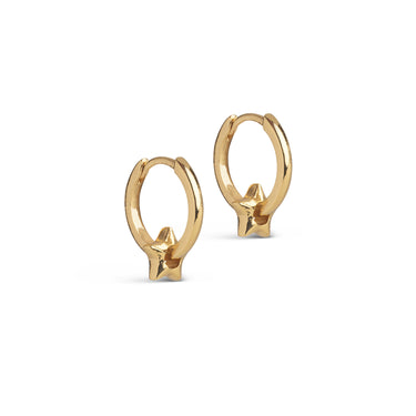 ENAMEL Copenhagen Øreringe, Enamel Tokens Star Earrings Solid