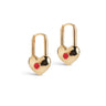ENAMEL Copenhagen Øreringe, Heart Keeper Earrings Red