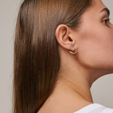 ENAMEL Copenhagen Øreringe, Inga Earrings 925S/GP