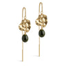 ENAMEL Copenhagen Øreringe, Kai Earrings Khaki