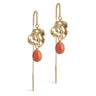 ENAMEL Copenhagen Øreringe, Kai Earrings Light Coral