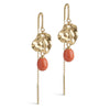 ENAMEL Copenhagen Øreringe, Kai Earrings Light Coral