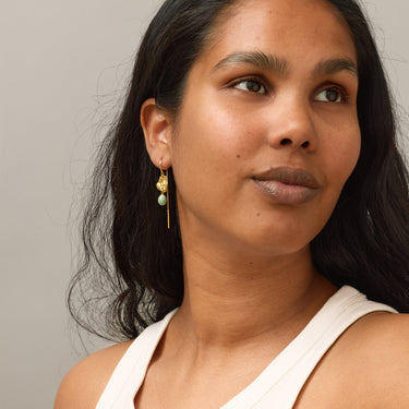 ENAMEL Copenhagen Øreringe, Kai Earrings Sage