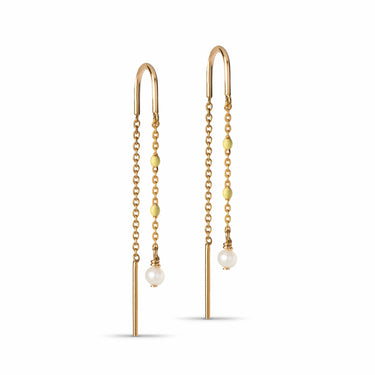 ENAMEL Copenhagen Øreringe, Lilja Earrings 925S/GP