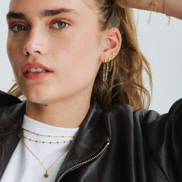 ENAMEL Copenhagen Øreringe, Lola Earrings Khaki