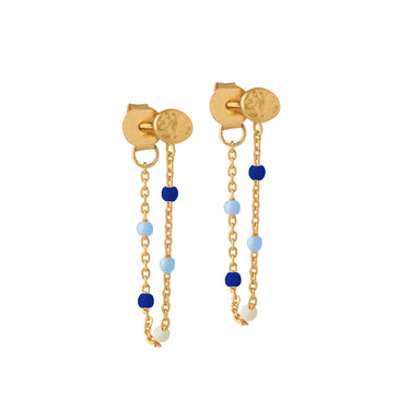 ENAMEL Copenhagen Øreringe, Lola Earrings Marine