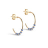 ENAMEL Copenhagen Øreringe, Lola Large Earrings Cornflower
