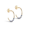 ENAMEL Copenhagen Øreringe, Lola Large Earrings Cornflower