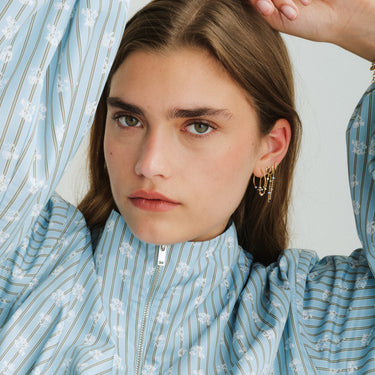ENAMEL Copenhagen Øreringe, Lola Large Earrings Earthtone