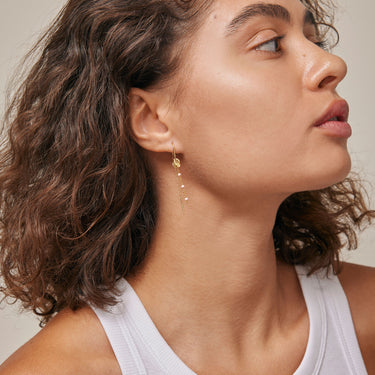 ENAMEL Copenhagen Øreringe, Lola Refined Earrings Light pink