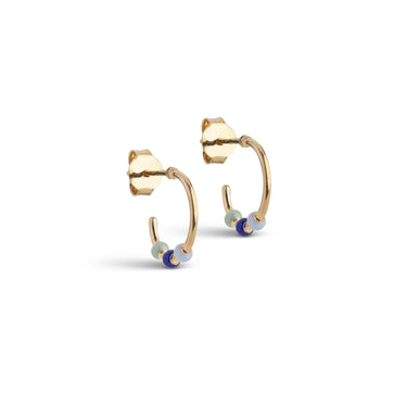 ENAMEL Copenhagen Øreringe, Lola Small Earrings Earthtone