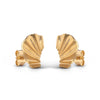 ENAMEL Copenhagen Øreringe, Mini Wave Earrings Gold Plated