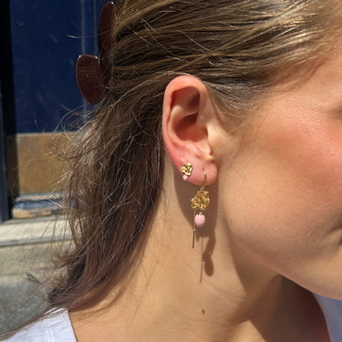 ENAMEL Copenhagen Øreringe, Mio Earrings Powder Pink