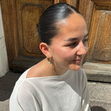 ENAMEL Copenhagen Øreringe, Mio Earrings Sage