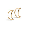 ENAMEL Copenhagen Øreringe, Organic Moon Medium Earrings Gold Plated