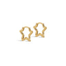 ENAMEL Copenhagen Øreringe, Organic Star Small Earrings Gold Plated