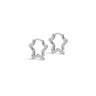 ENAMEL Copenhagen Øreringe, Organic Star Small Earrings Silver Plated