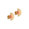 ENAMEL Copenhagen Øreringe, Soleil Earrings Light Coral