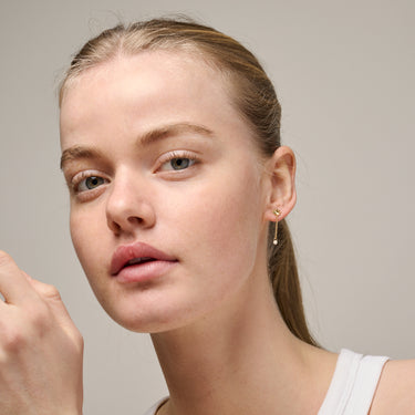 ENAMEL Copenhagen Øreringe, Sunshine Drop Earrings Daisy