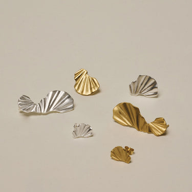 ENAMEL Copenhagen Øreringe, Wave Earrings 925S/M