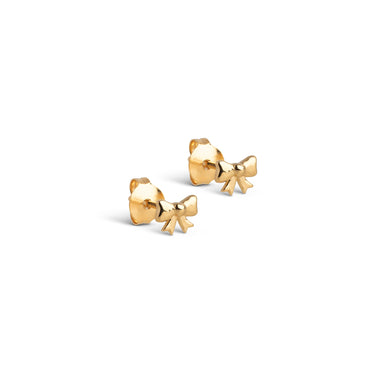 ENAMEL Copenhagen Ørestikker, Baby Bow Earrings 925S/GP