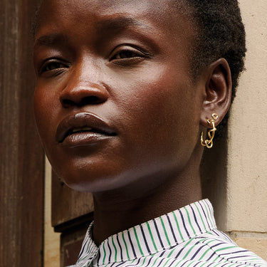 ENAMEL Copenhagen Ørestikker, Bellu Mini Earrings 925S/GP