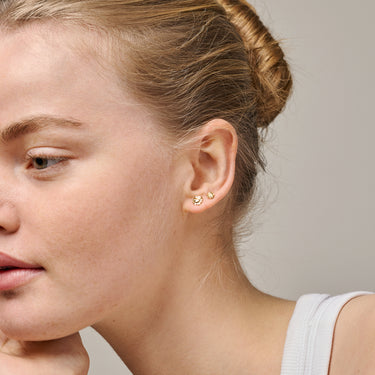 ENAMEL Copenhagen Ørestikker, Small Sunshine Earrings 925S/GP