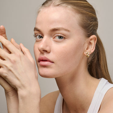 ENAMEL Copenhagen Ørestikker, Sunshine Field Earrings 925S/GP