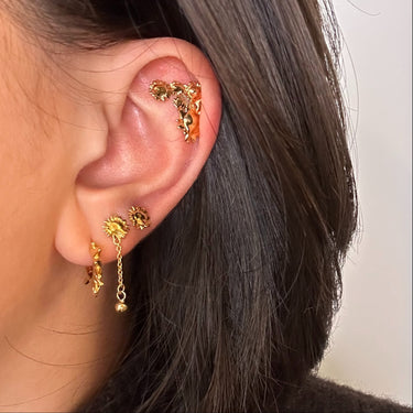 ENAMEL Copenhagen Ørestikker, Sunshine Field Earrings 925S/GP