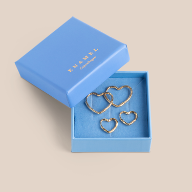 Organic Heart Duo Statement Gavesæt