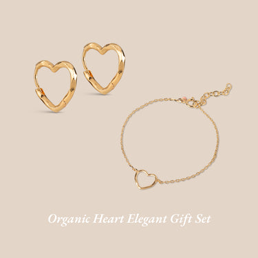 Organic Heart Elegant Gift Set