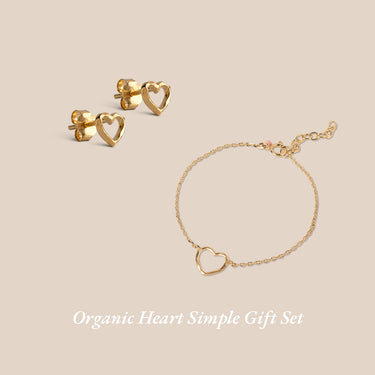 Organic Heart Simple Gift Set