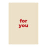 ENAMEL Copenhagen Postcard A6 Complimentary POS Display FOR YOU