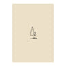ENAMEL Copenhagen Postcard A6 Complimentary POS Display WINE