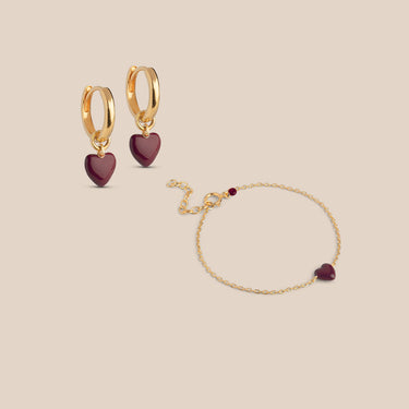 Amore Bordeaux Elegant Gavesæt