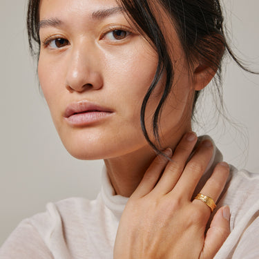 ENAMEL Copenhagen  Ring, Ane Rings 925S/GP/M