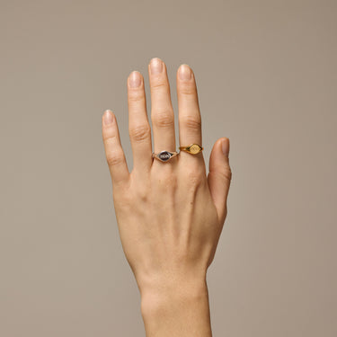 ENAMEL Copenhagen Ring, Mom Signet Rings 925S