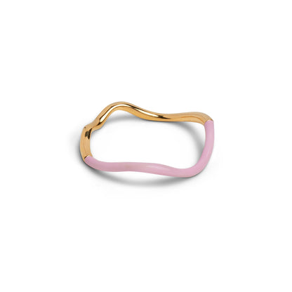 ENAMEL Copenhagen Ring, Sway Rings Light pink