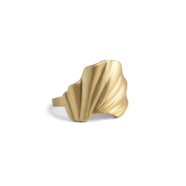 ENAMEL Copenhagen Ring, Wave Rings Gold Plated