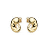 ENAMEL Copenhagen Studs, Carya Earrings 925S/GP