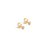 ENAMEL Copenhagen Ørestikker, Clara Earrings White CZ