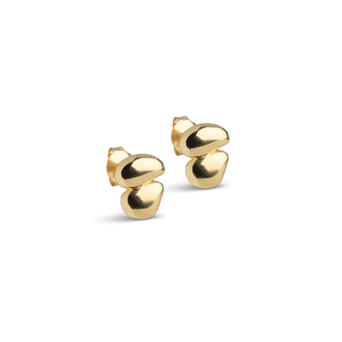 ENAMEL Copenhagen Studs, Melia Earrings 925S/GP